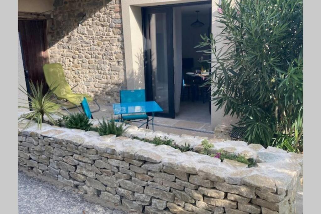 Gîtes pour 4 pers avec panorama sur les 3 Becs Mirabel-et-Blacons Extérieur photo