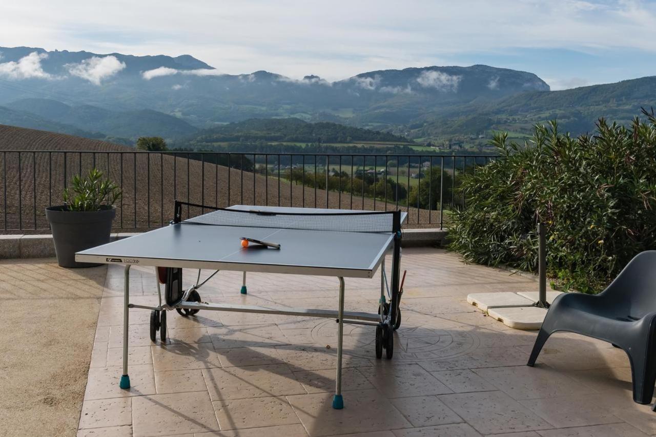 Gîtes pour 4 pers avec panorama sur les 3 Becs Mirabel-et-Blacons Extérieur photo
